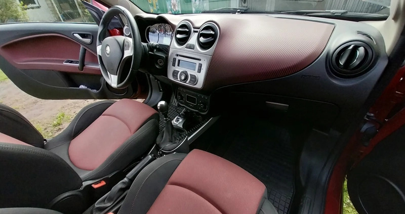 Alfa Romeo Mito cena 25700 przebieg: 61000, rok produkcji 2011 z Bytów małe 92